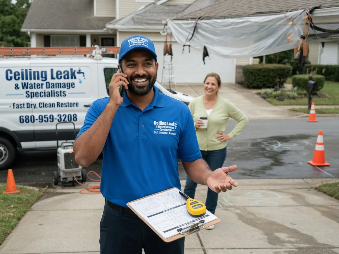 Ceiling Leak Cleanup Houtzdale, PA FAQs